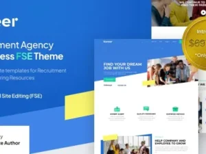 Kareer – Human Resource & Recruitment Agency FSE WordPress Theme
