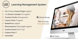 LMS – Learning Management System, Education LMS WordPress Theme