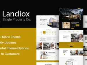 Landiox – Single Property WordPress Theme