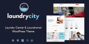 Laundry City – Dry Cleaning & Washing Services WordPress Theme