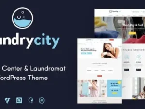 Laundry City – Dry Cleaning & Washing Services WordPress Theme