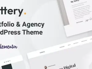Lettery – Elementor Portfolio Agency Theme
