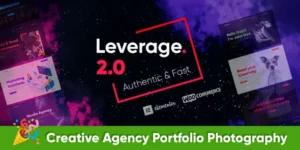 Leverage Creative Agency & Portfolio WordPress Theme