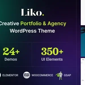 Liko – Creative Agency & Portfolio WordPress Theme