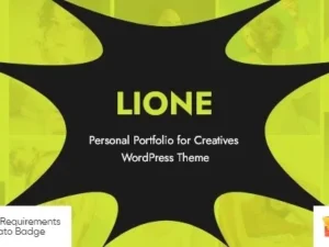Lione – Personal Portfolio for Creatives WordPress Theme