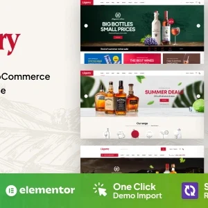 Liquory Drinks Shop WooCommerce Theme