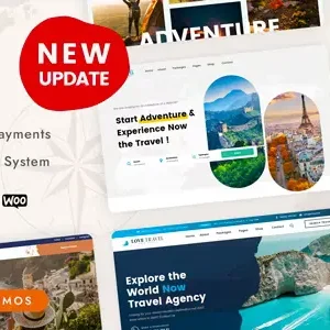 Love Travel Creative Travel Agency WordPress