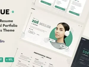 Luique – Personal Portfolio WordPress Theme