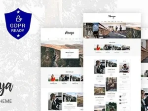 Maaya – Travel Blog WordPress Theme
