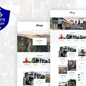 Maaya – Travel Blog WordPress Theme