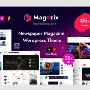 Magezix – Newspaper & Magazine WordPress Theme