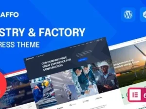 Makaffo – Industry & Factory WordPress Theme