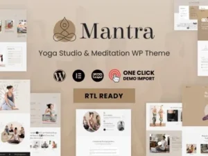 Mantra – Yoga Fitness WordPress Theme