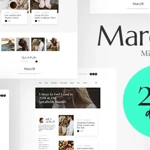 Marcell – Personal Blog & Magazine WordPress Theme