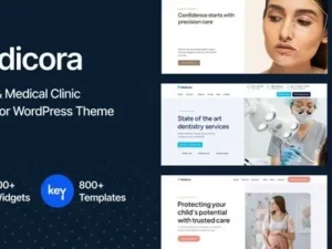 Medicora – Doctor & Medical Clinic Elementor WordPress Theme