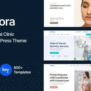 Medicora – Doctor & Medical Clinic Elementor WordPress Theme