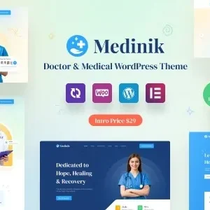 Medinik – Doctor & Medical WordPress Theme