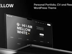 Mellow – Personal Portfolio WordPress Theme
