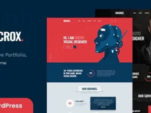 Microx – Personal Portfolio WordPress Theme + RTL
