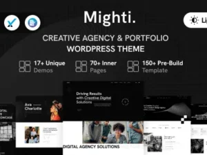 Mighti – Creative Agency & Portfolio WordPress Theme