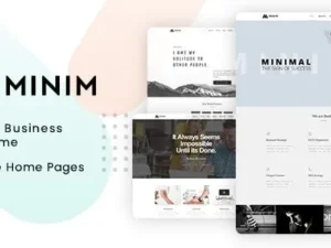 Minim – Minimal WordPress Theme
