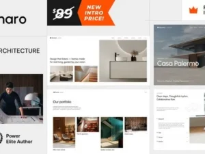 Minnaro – Interior Design and Architecture WordPress Theme