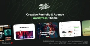 Mokko – Creative Portfolio & Agency