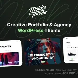 Mokko – Creative Portfolio & Agency