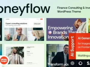 MoneyFlow – Finance Consulting & Investment WordPress Theme