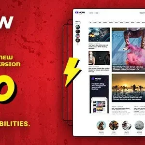 Mow – Blog & Magazine WordPress Theme