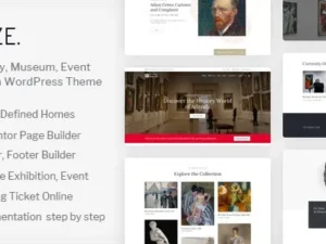 Muzze- Museum Art Gallery Exhibition WordPress Theme