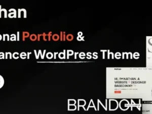 Nathan – Personal Portfolio WordPress Theme
