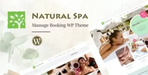 Natural Spa – Massage Booking WordPress Theme