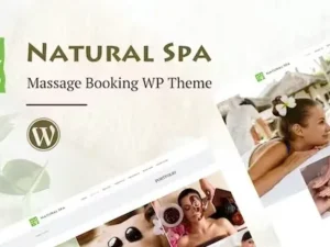 Natural Spa – Massage Booking WordPress Theme