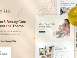 Naylish – Nail Salon & Beauty Care FSE WordPress Theme
