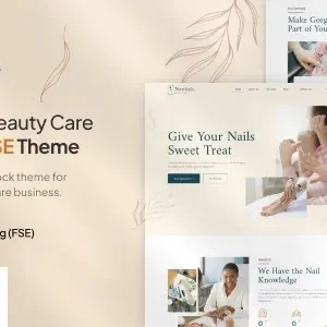 Naylish – Nail Salon & Beauty Care FSE WordPress Theme