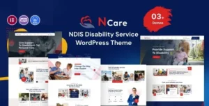 Ncare NDIS Disability Service WordPress Theme