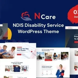 Ncare NDIS Disability Service WordPress Theme