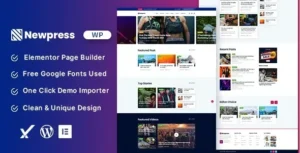 Newpress – Blog Magazine WordPress Theme