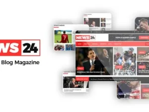 News24 – Elementor Blog Magazine