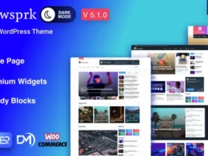 Newsprk Newspaper WordPress Theme