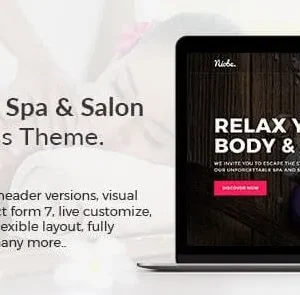 Niobe– Spa & Salon WordPress Theme