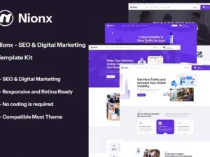 Nionx – SEO & Digital Marketing Template Kit