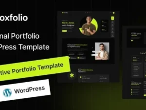 Noxfolio – Personal Portfolio Resume WordPress Theme