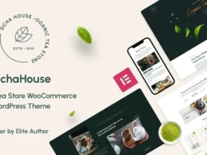 OchaHouse Organic Tea Store WooCommerce WordPress Theme