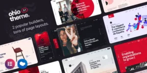 Ohio – Creative Portfolio & Agency WordPress Theme