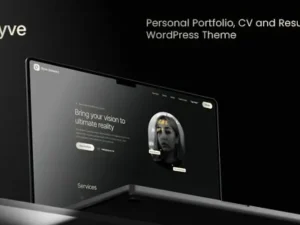 Olyve – Personal Portfolio WordPress Theme