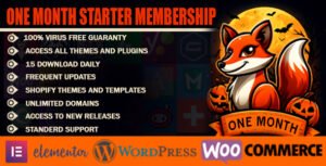 One Month GPL Fox Starter Membership