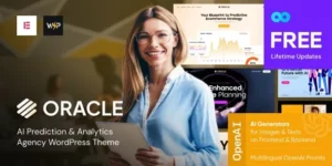 Oracle – AI Prediction & Analytics Agency WordPress Theme