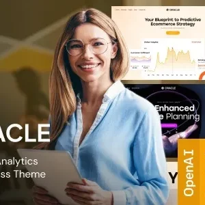 Oracle – AI Prediction & Analytics Agency WordPress Theme